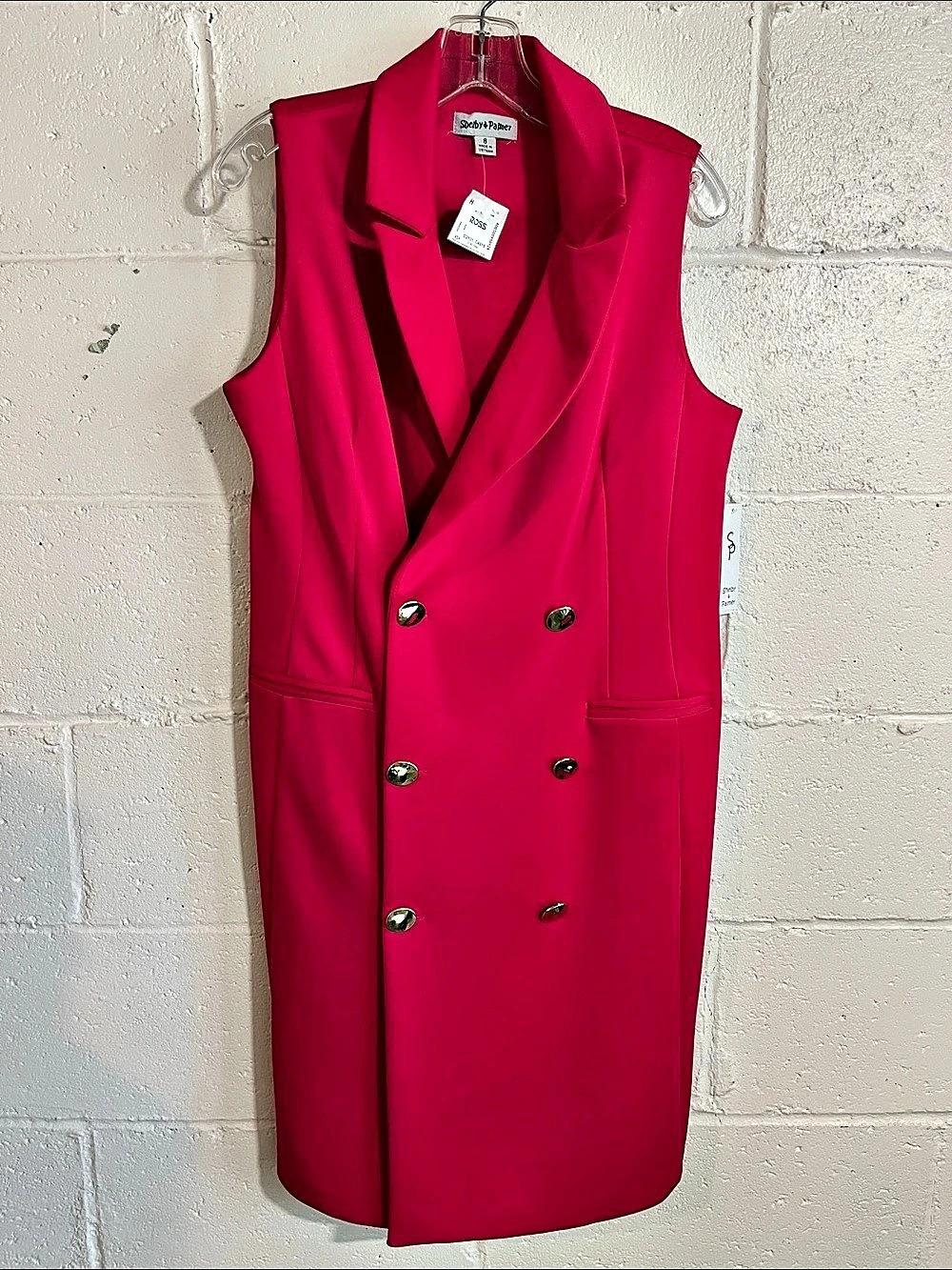 Shelby & Palmer Double-Breasted Dress NWT